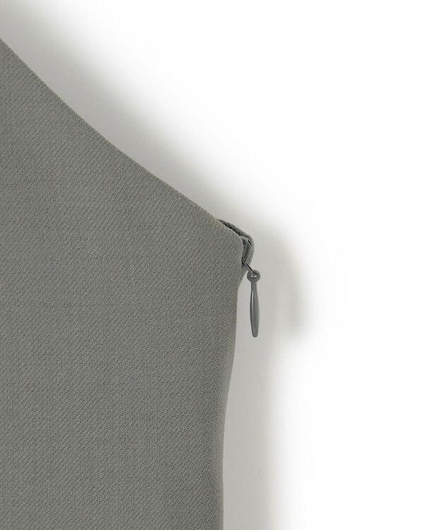 ICB L 【WEB限定・UVカット・洗える】ウール2WAYストレッチ キャミソールブラウス スモークグリーン系