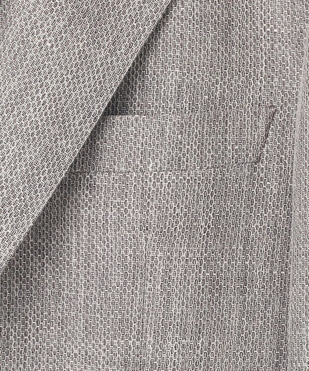 GOTAIRIKU 【DORMEUIL】ドーメル HEXAGON リネン ジャケット_ライトグレー ライトグレー系8