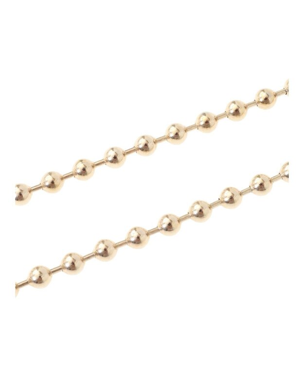 AMERICAN HOLIC ボールチェーンマンテルネックレス Gold