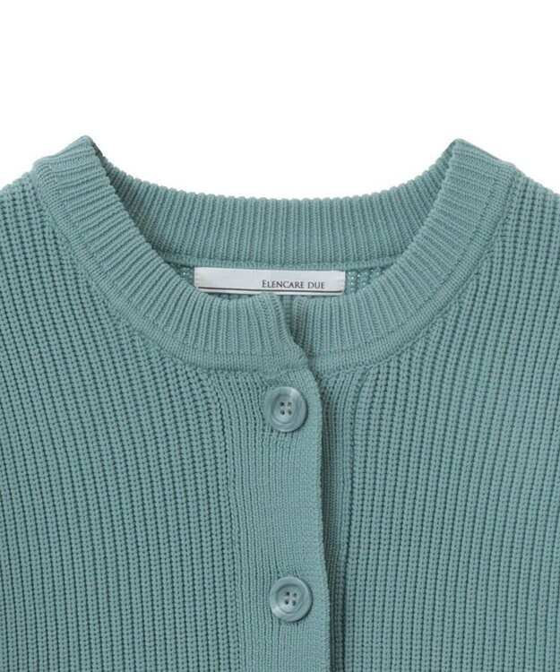 Green Parks ・ＥＬＥＮＣＡＲＥ　ＤＵＥ　スソレイヤーニットカーディカ Green