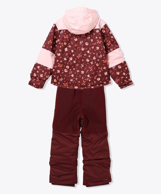 Columbia Columbia/ 【KIDS】マイティーモーグルIIセット /コロンビア Rich Wine Wintergarden、 Satin Pink