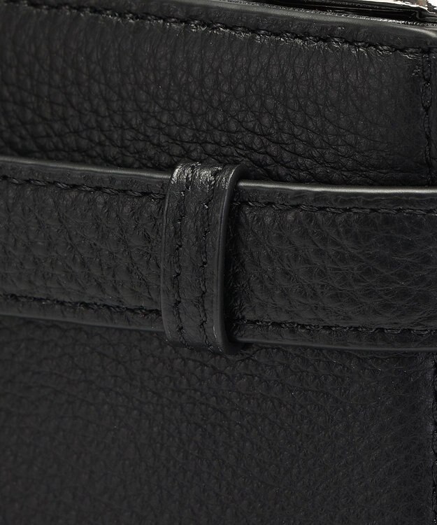 style code [Lyrss/リルス] 牛革 クラシック フラップ レザー ハンドバッグ ブラック