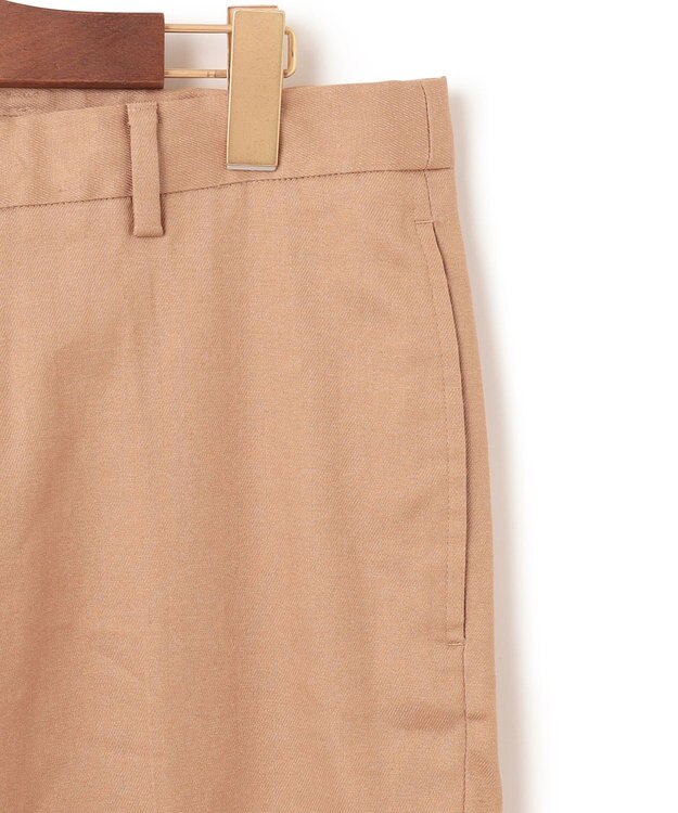 J.PRESS MEN 【ウォッシャブル可】コンフォートストレッチリネン スラックス ベージュ系