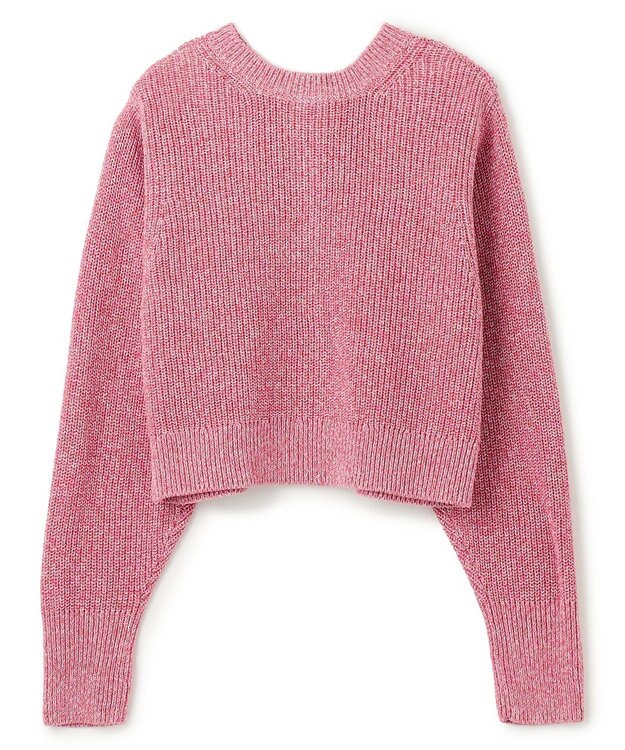 BEIGE， LUCAS / ショート丈ニット Pink MIX