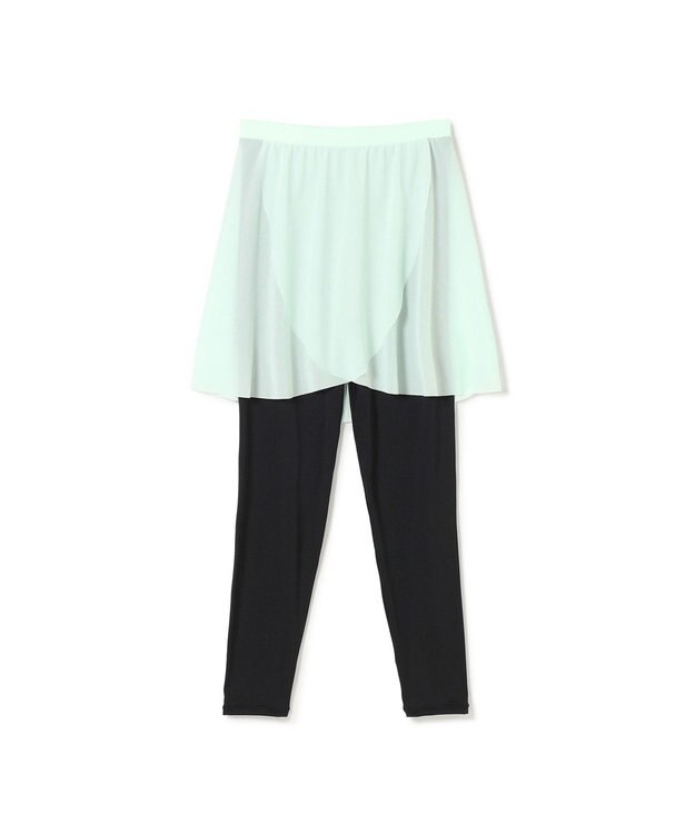 Chacott スカート付レギンス アイスグリーン