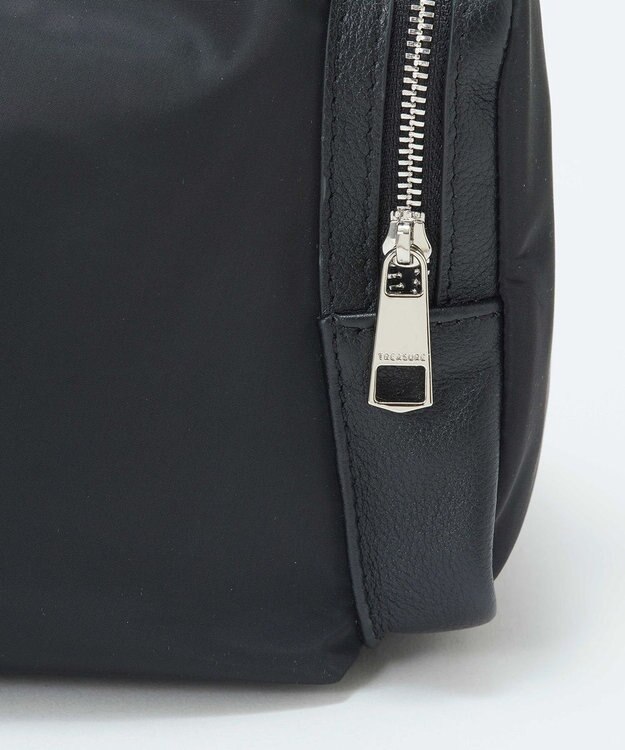 TOPKAPI 【TREASURE TOPKAPI】ナイロン サイドポケット ワンハンドル ショルダーバッグ ブラック