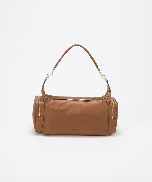 TOPKAPI 【TREASURE TOPKAPI】ナイロン サイドポケット ワンハンドル ショルダーバッグ キャメル