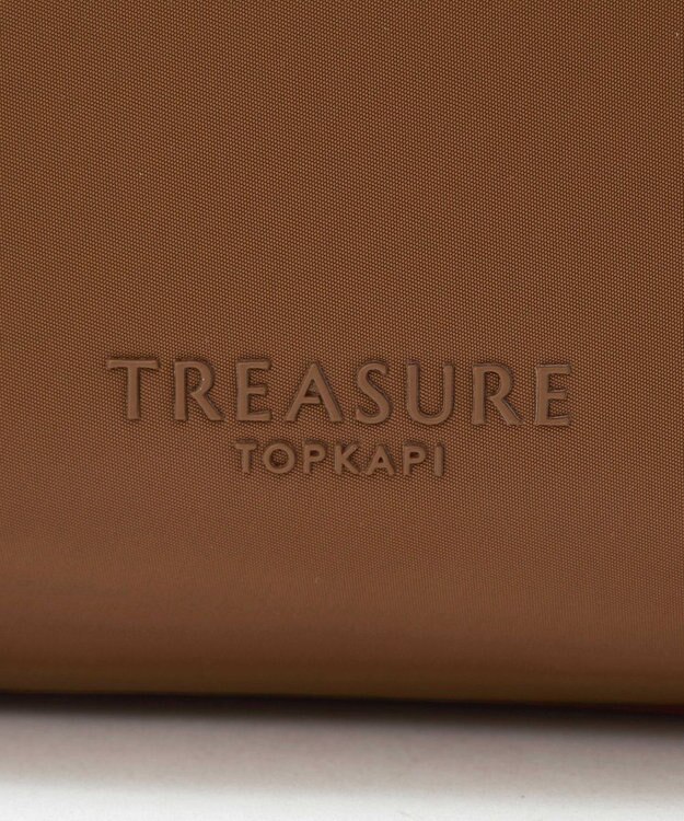 TOPKAPI 【TREASURE TOPKAPI】ナイロン サイドポケット ワンハンドル ショルダーバッグ キャメル