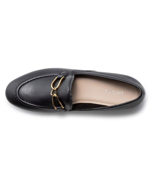 REGAL FOOT COMMUNITY 【リーガルレディース】F64R ビットローファー フラットシューズ ブラック
