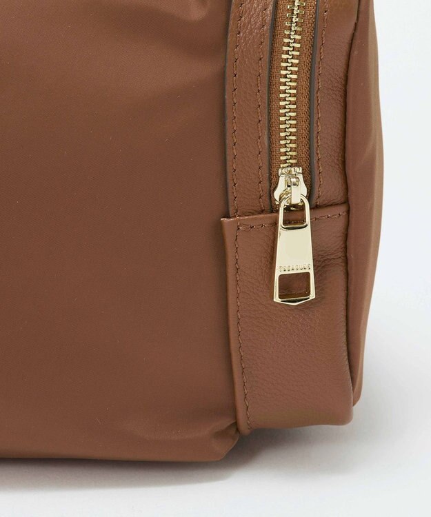 TOPKAPI 【TREASURE TOPKAPI】ナイロン サイドポケット ワンハンドル ショルダーバッグ キャメル