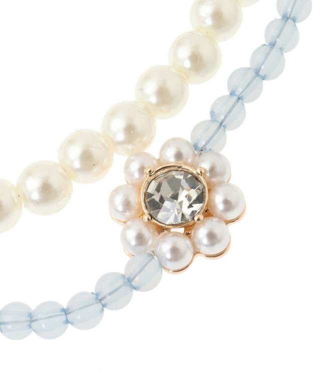 Maison de FLEUR パールカラーチャーム Blue