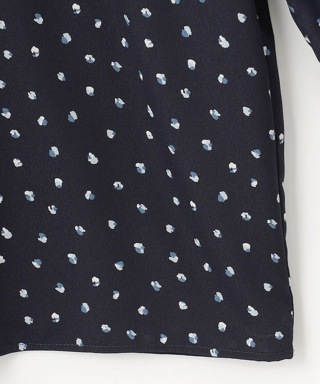 J.PRESS LADIES S ドット フラワープリント カットソー ネイビー系5