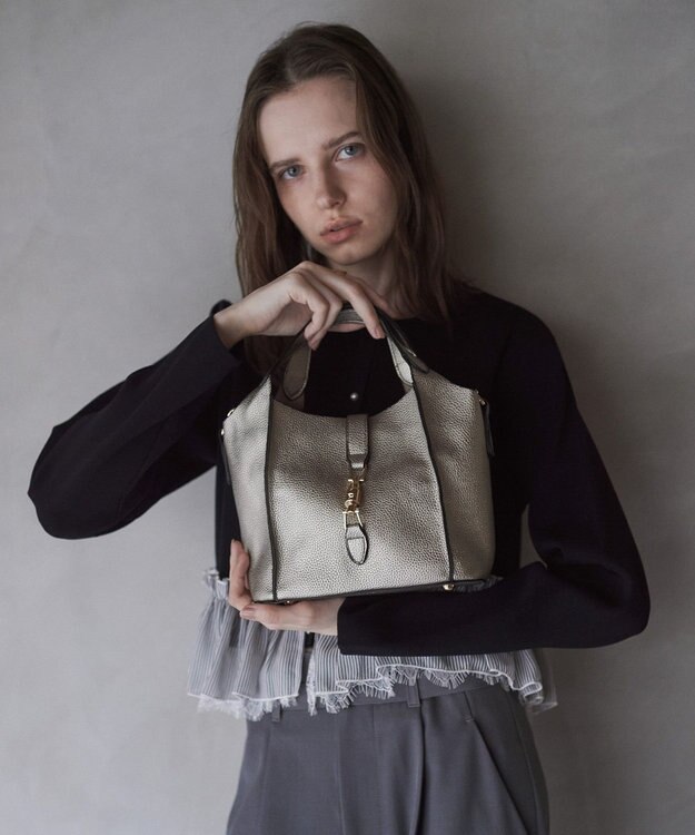 YECCA VECCA 4wayミニバッグ Dark Silver