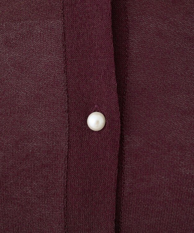 earth music&ecology 【接触冷感】シアードルマンカーディガン Brown