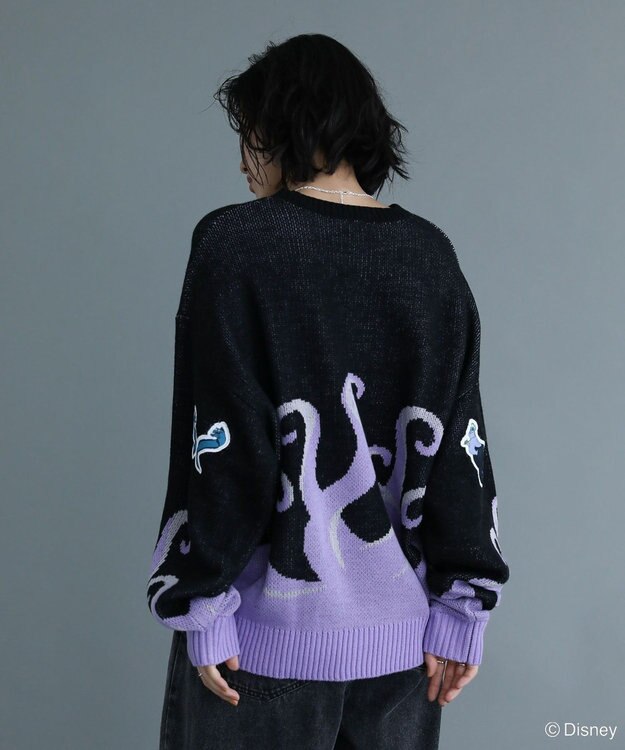 Green Parks VILLAINS/アースラ/ジャガードニット Purple