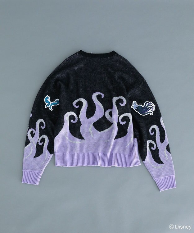 Green Parks VILLAINS/アースラ/ジャガードニット Purple