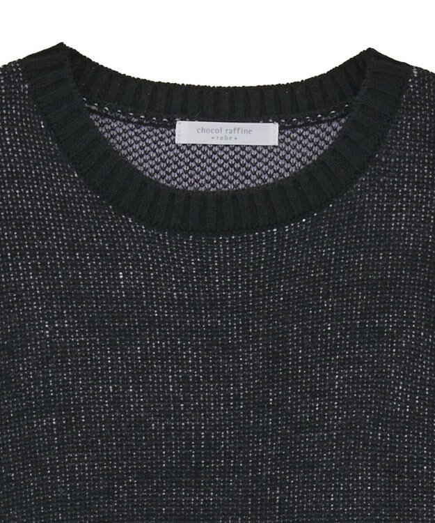 Green Parks VILLAINS/アースラ/ジャガードニット Purple