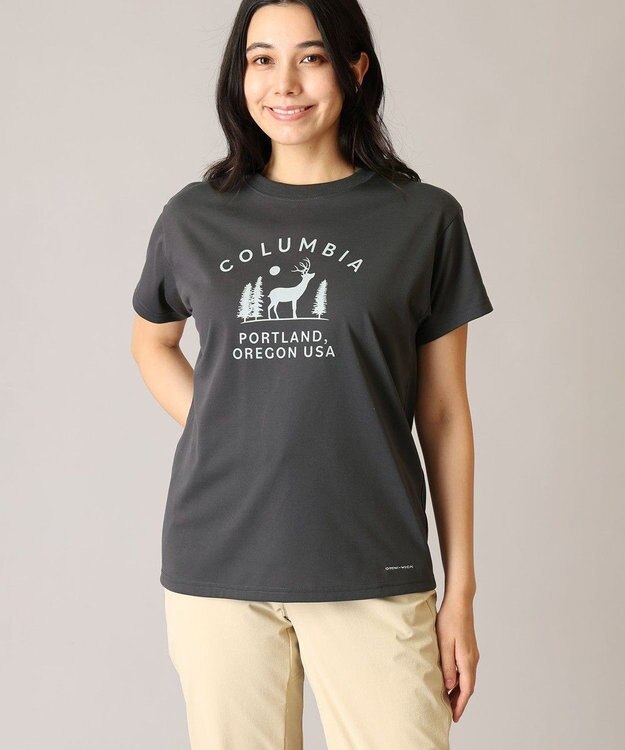 Columbia Columbia/ ウィメンズチェンブリンコーブショートスリーブTシャツ /コロンビア Shark