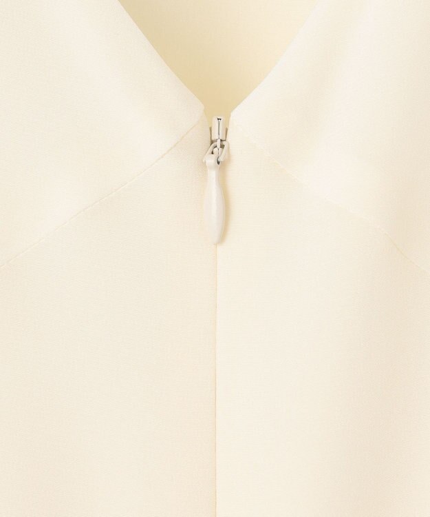 JOSEPH シルキービシー　ドレス Ivory