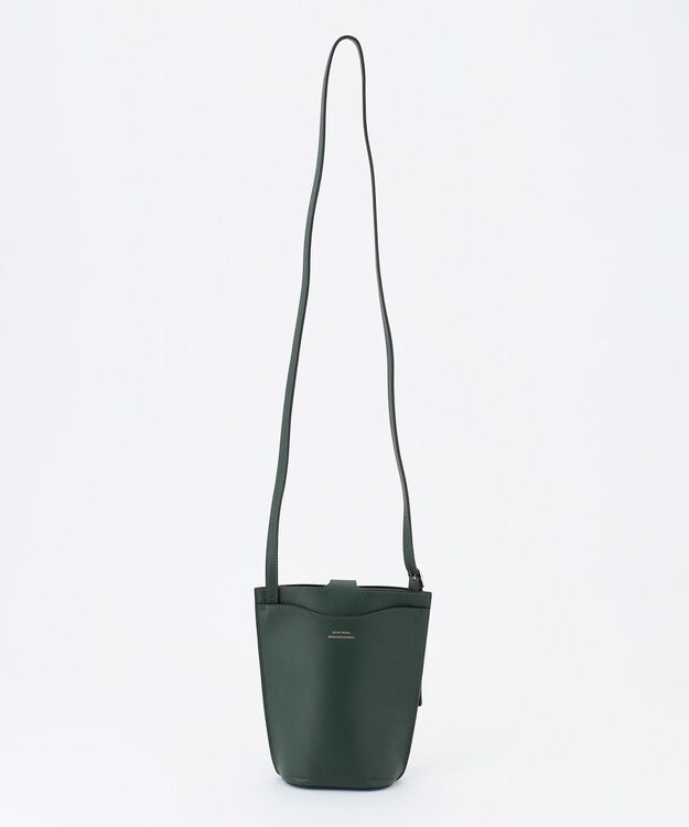 23区 アウトシームポシェット ダークグリーン系