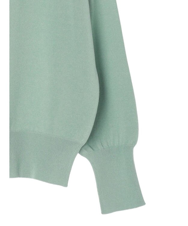 Green Parks 洗える　クルーネックカーディガン Light Gray