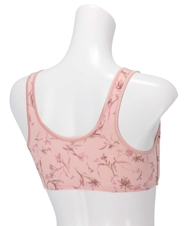 AMPHI ノンワイヤーブラ ナイトブラ 夜用ブラ 寝るとき用ブラ 眠っている間もバストをサポート 【ナイトアップブラ】 ブラジャー ブラ ワイヤレス LWF163 アンフィ／ワコール ピーチ