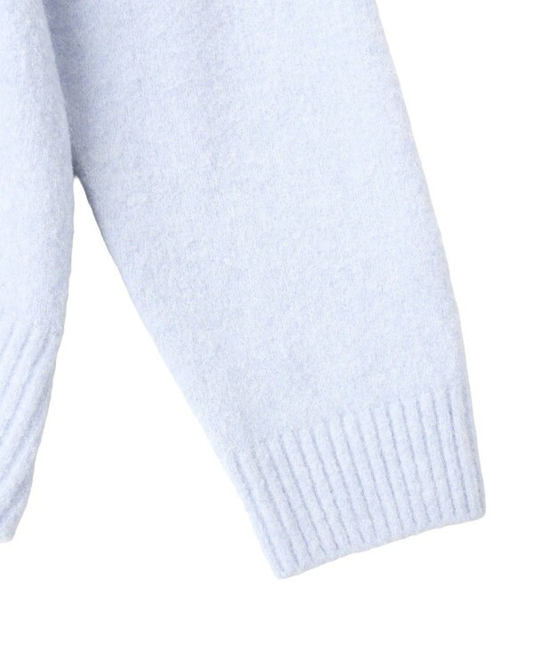 YECCA VECCA スリットタートルネックニット Sax