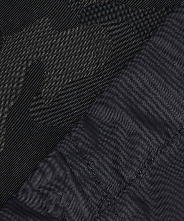 JOSEPH ABBOUD MOUNTAIN 【UNISEX】リサイクルナイロンリップ コート ブラック系