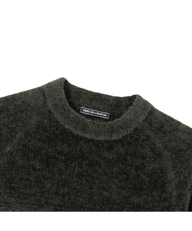 ZERO HALLIBURTON Octa クルーネックニット ZHG-W5A5 85142 カーキ