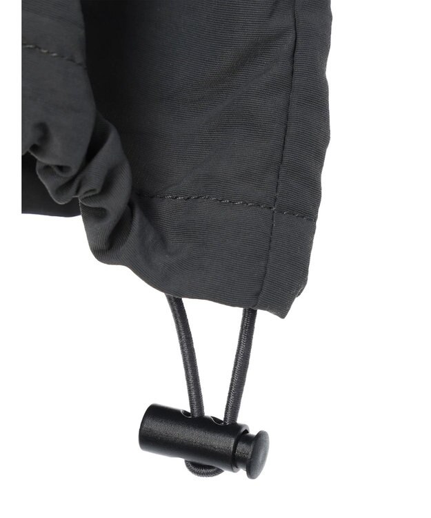 CRAFT STANDARD BOUTIQUE ＢＩＧポケットナイロンブラウス Charcoal Gray