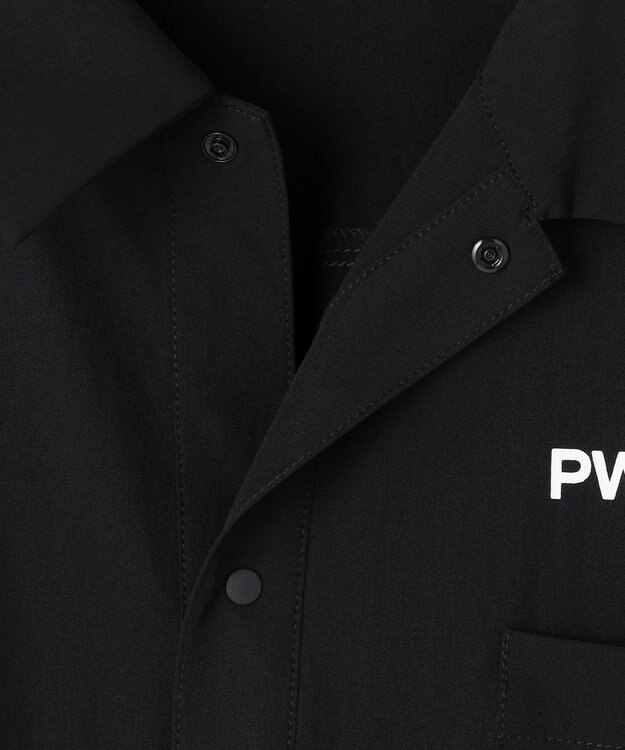 PW CIRCULUS 【今が旬！秋の軽量アウター】【MEN】CPOジャケットシャツ ゴルフ ブラック系