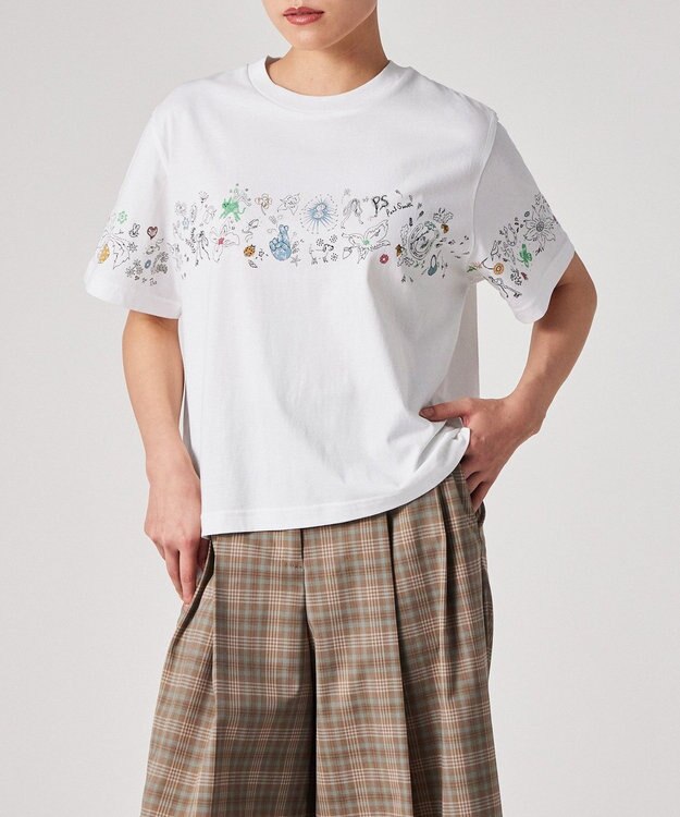 Paul Smith Doodle Art 半袖Tシャツ ホワイト