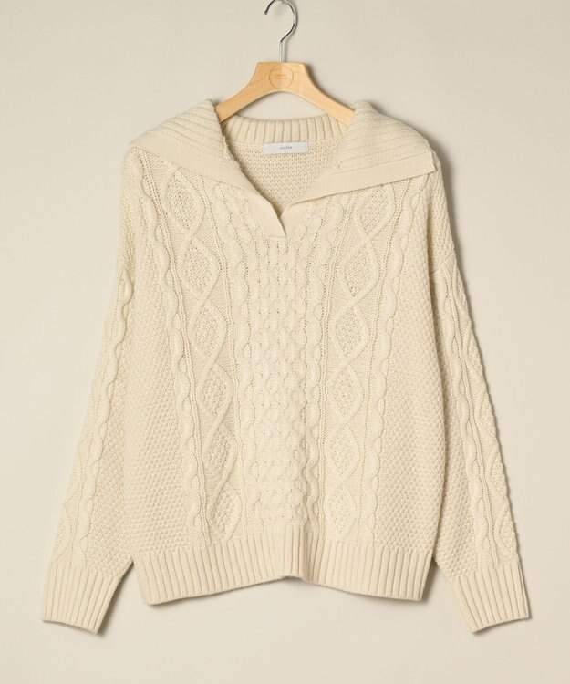 ONWARD Reuse Park 【any FAM】ニット秋冬 オフホワイト