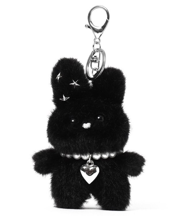 WEGO スターラビットぬいぐるみキーホルダー ブラック