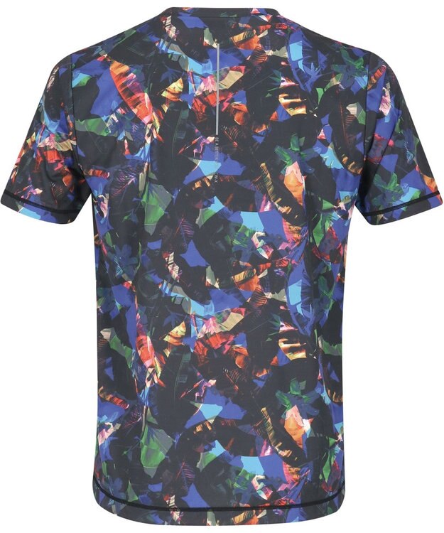 CW-X 【MEN】 CW-X トップス 【薄軽ランニングシャツ】 半袖 3分袖 Ｕネック 吸汗速乾性(本体) メンズ DLO155 /ワコール グレイッシュブルー