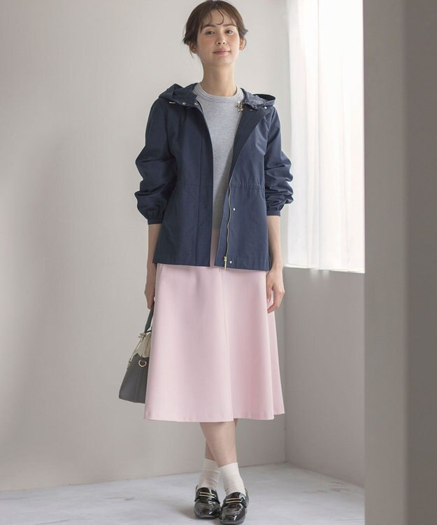 組曲 スウェットライクニットプルオーバー ライトグレー系