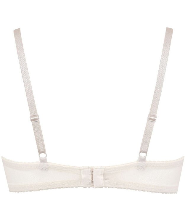 WACOAL 【ファーストリボンブラ】 ブラジャー 【若い世代の体型特徴を考えた設計仕様】 きれいな谷間をメイクしてキープ まるみのあるシルエット レディース BRB409 /ワコール アイボリー