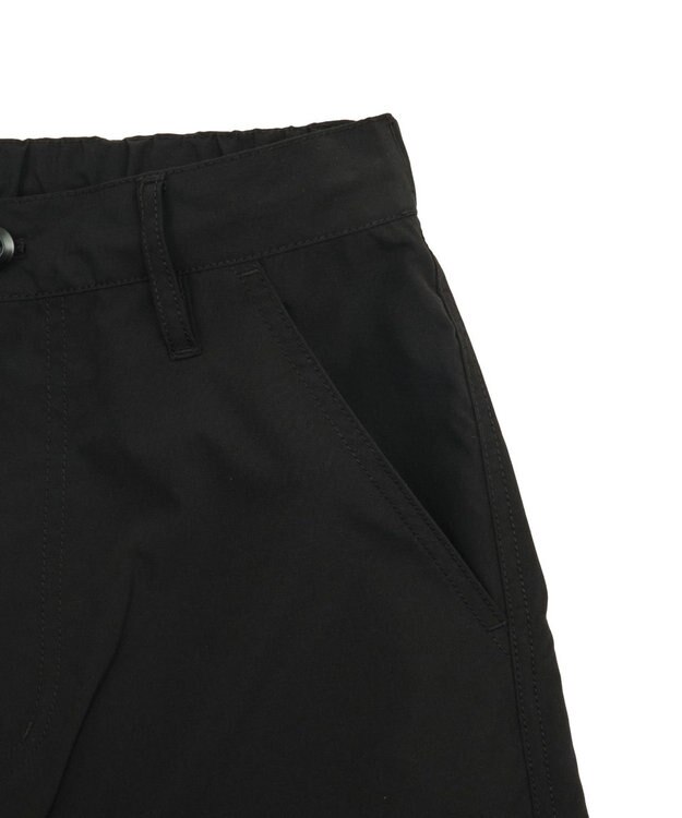 WEGO 【MLサイズ展開】2WAYリップストップカーゴパンツ ブラック