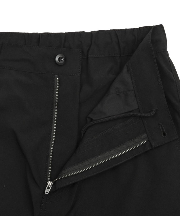 WEGO 【MLサイズ展開】2WAYリップストップカーゴパンツ ブラック