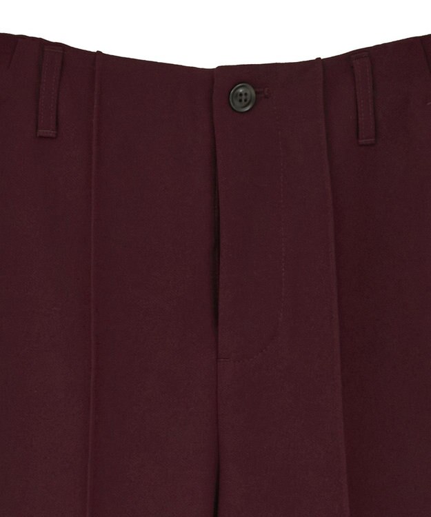 earth music&ecology センターシームフレアパンツ Ecru