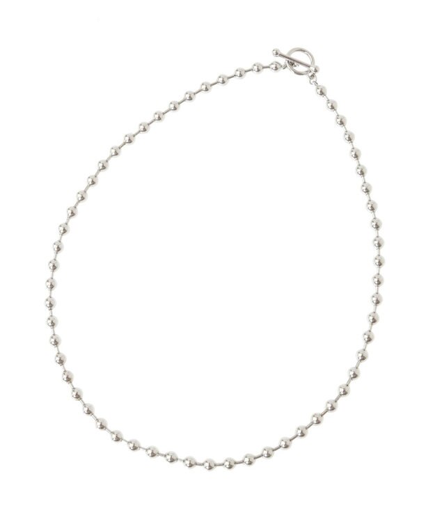 AMERICAN HOLIC ボールチェーンマンテルネックレス Silver