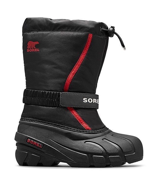 SOREL SOREL/ 【KIDS】チルドレンズフルーリー ブーツ /ソレル Black、 Bright Red
