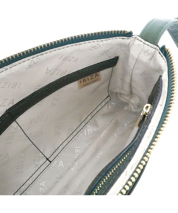 IBIZA カンビアール　牛革　ショルダーバッグ 緑