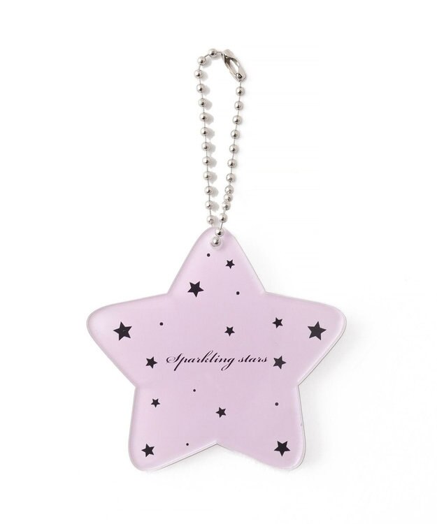 WEGO 【痛バ＆推し活グッズ】スターIDフォトケースキーホルダー ライトパープル