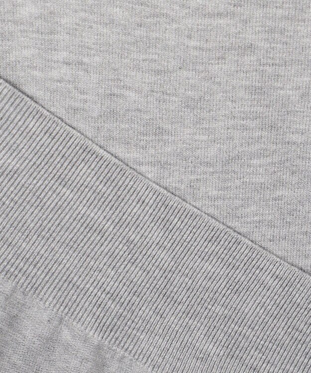 J.PRESS MEN 【FLEX YARN】タートルネック ライトグレー系