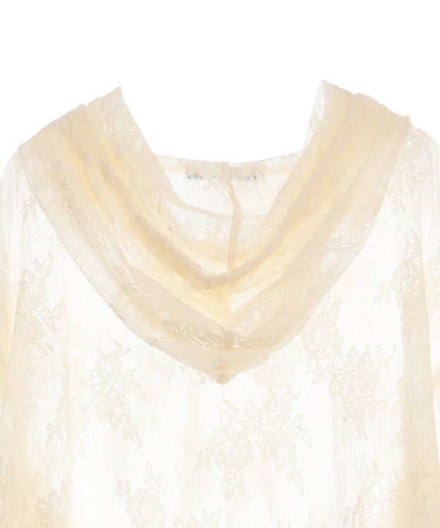 Green Parks ・ＳＵＧＡＲ　ＳＰＯＯＮ　シアーレースフーディー Ivory