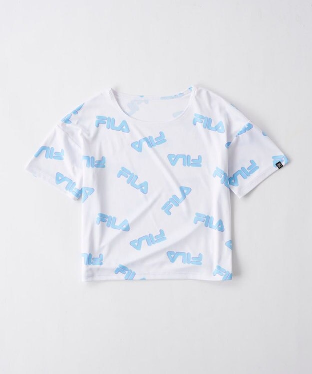 OP／FILA 【FILA】Tシャツ付きスクール水着 サックス