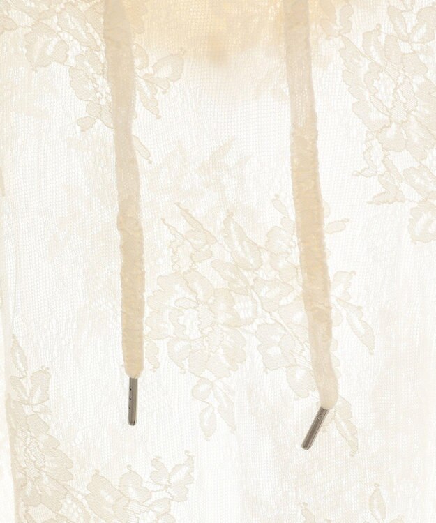 Green Parks ・ＳＵＧＡＲ　ＳＰＯＯＮ　シアーレースフーディー Ivory