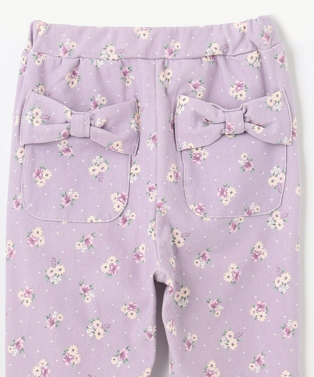 ANY KIDS 7daysガーリーパンツ(カットソー) ラベンダー花柄