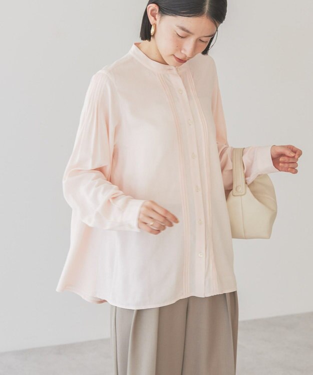 AMERICAN HOLIC サラックールタックブラウス Pink